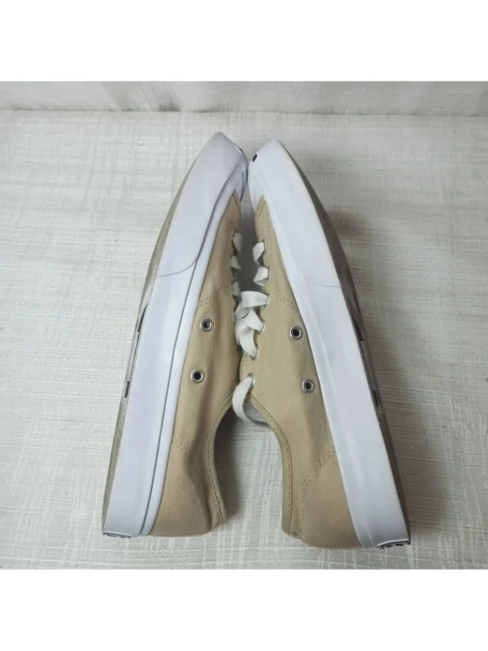 CONVERSE Jack Purcell Low Oat Milk Beige Canvas Shoes A11569C Mens 6.5 Womens 8
